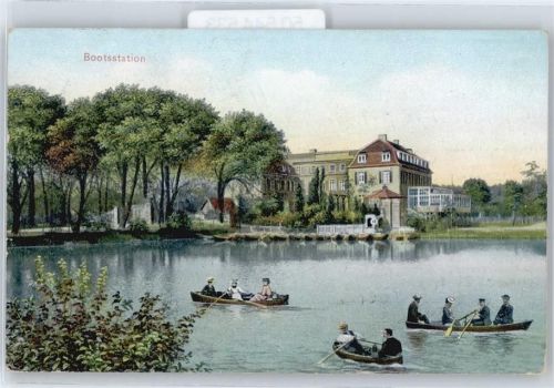 Friedeburg restaurant, See, Bootsfahrt