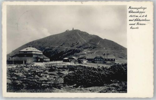 Schreiberhau Schneekoppe, Schlesienhaus, Riesenbaude