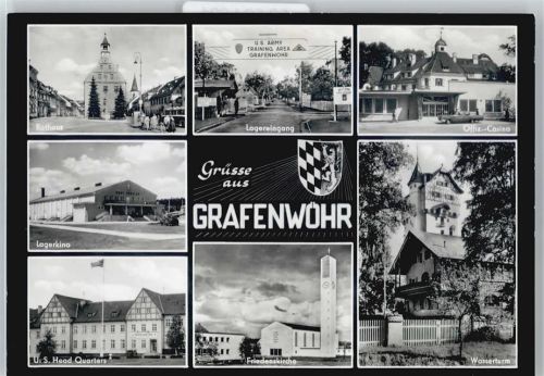 Grafenwöhr Lagerkino, Rathaus, U.S Head Quarters, U.S. Armay Training Area