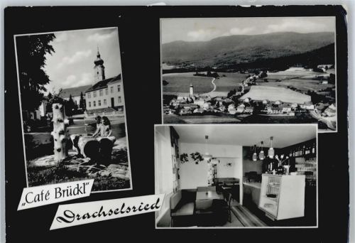 94256 W8371 Drachselsried - Cafe Brückl Berg Panorama
