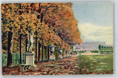Yvon , Herbstlandschaft , (keine Ak-Einteilung)