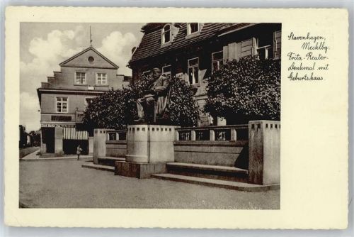 Stavenhagen Fritz-Reuter-denkmal, Geburtshaus