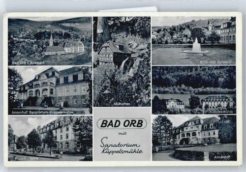 Bad Orb Annehof Sanatorium Kuppelsmühle