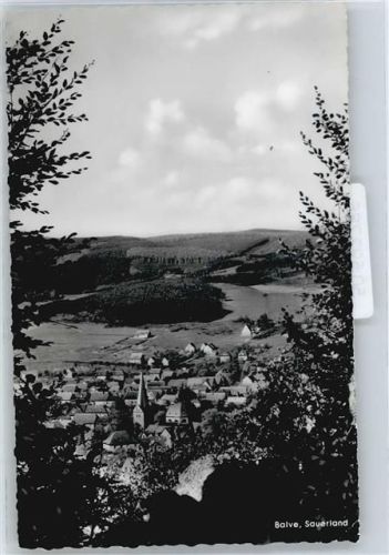 58802 W5983 Balve - Sauerland, Luftbild