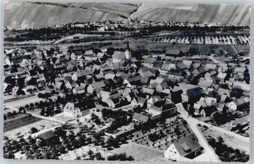 97334 W8711 Nordheim a. Main - Fliegeraufnahme