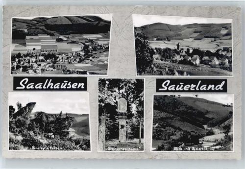 Lennestadt Steinernes Kreuz, Rinsley-Felsen, Gesamtansicht