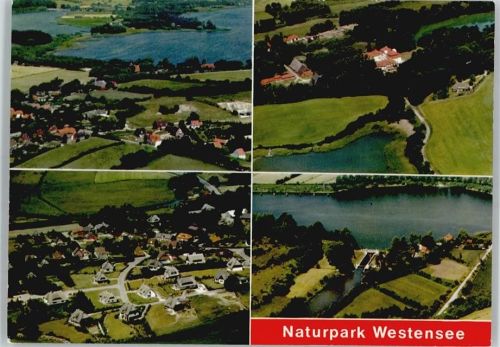 Westensee Fliegeraufnahme Naturpark See