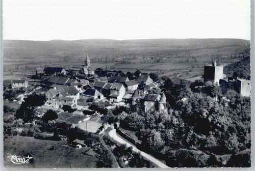 La Chapelle-sous-Brancion Luftaufnahme, Teilansicht