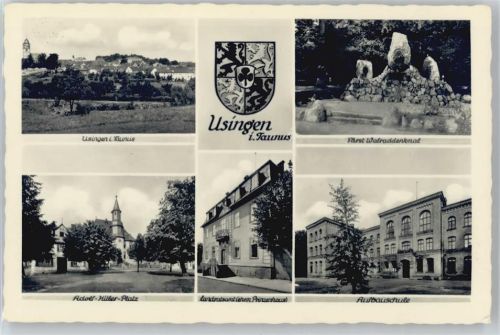 Usingen WK II, Landratsamt, Denkmal, Aufbauschule