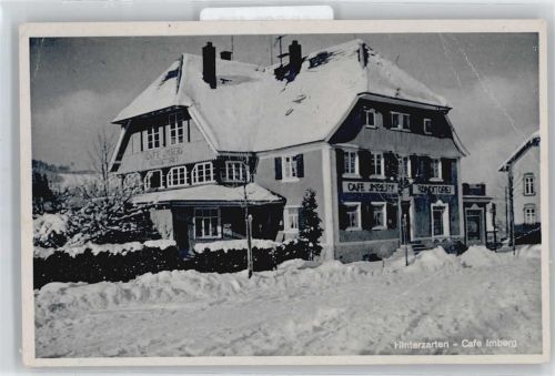 Hinterzarten Cafe Imberg Schnee