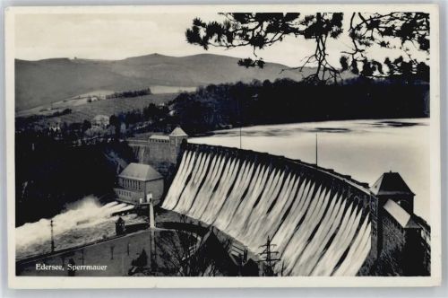 Waldenburg Sperrmauer , Edersee AKU1