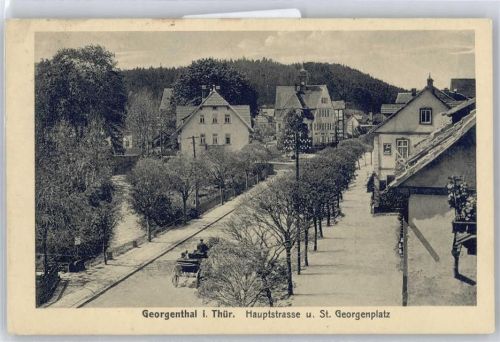 Georgenthal Hauptstraße, St. Georgenplatz