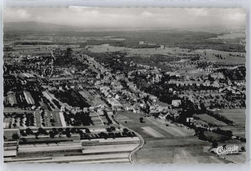 Denzlingen Fliegeraufnahme Panorama