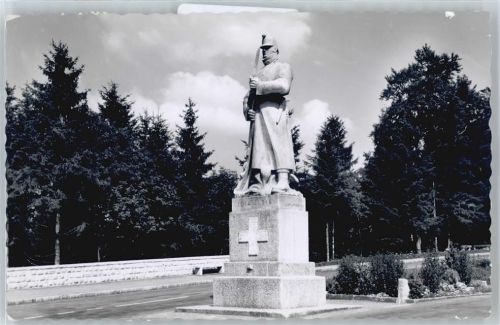 La Sentinelle Denkmal, Foto-Karte