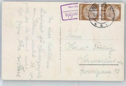 Schwarzenfels Landpoststempel
