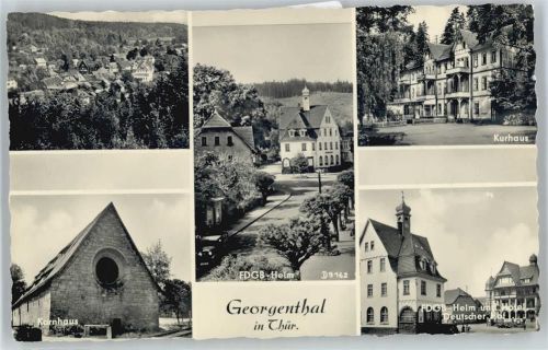Georgenthal Kornhaus, Gesamtansicht, FDGB-Heim, Kurhaus