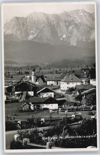 Wallgau Teilansicht