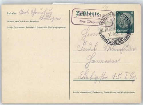 Beddingen Landpoststempel