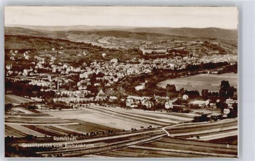 Rudolstadt Blick vom Bismarckturm