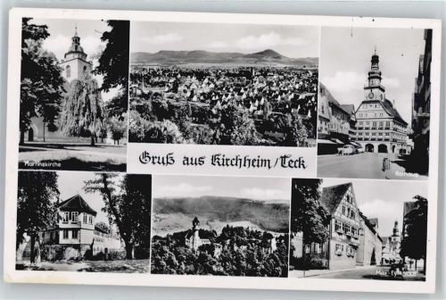 Kirchheim Martinskirche, Schloss, Gesamtansicht, Rataus, Max-Eyth-Haus