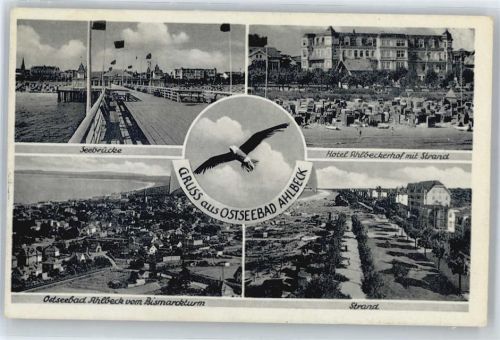 Ahlbeck Seebrücke, Strand, Hotel Ahlbeckerhof