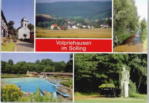 Volpriehausen Kirche, Schwimmbad, Denkmal