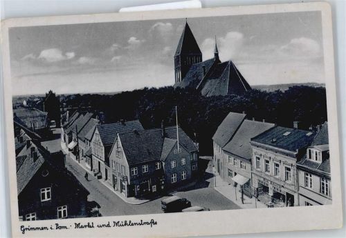 18507 O2320 Grimmen - Markt, Mühlenstraße