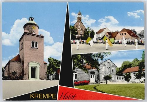 Krempe Kirche, Marktplatz