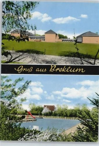 25821 W2257 Breklum - Schule, Freibad