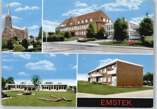 Emstek Kirche, Krankenhaus, Kindergarten, Altenheim