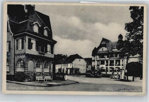 Georgenthal WK II Platz der SA- Gauschule
