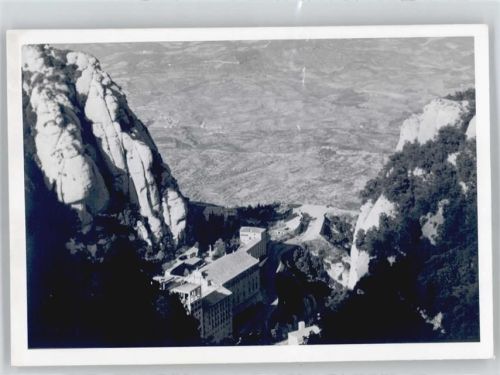Montserrat Foto 8,5x13 cm, Wallfahrts-Kloster