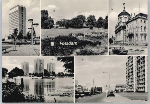 Potsdam Interhotel Potsdam, FReundschaftsinsel, Klubhaus HansMarchwitz, Bruno-Baum-Straße