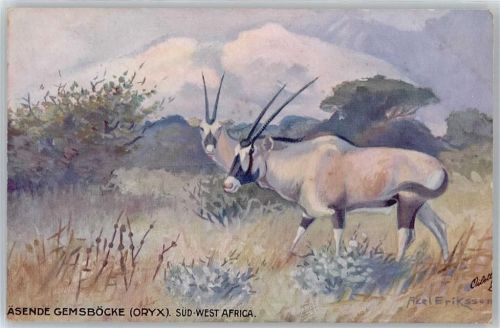 No. 946 , Tiere aus Südafrika , Oryx-Antilope