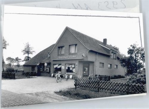 Altburlage Foto mit Negativ, Geschäft Appelhans & Sohn