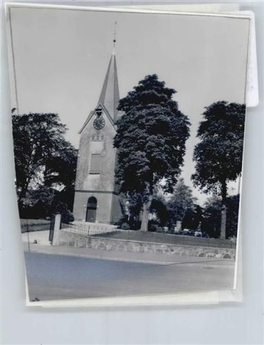 Kropp Foto mit Negativ, Kirche