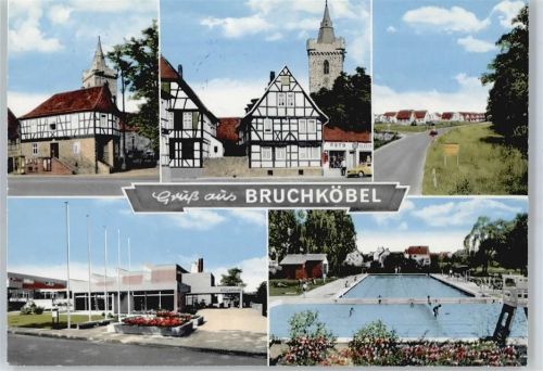 Bruchköbel Schwimmbad, Siedlung, Turm