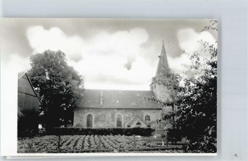 Werlaburgdorf Foto mit Negativ, Kirche