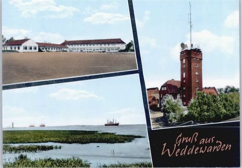 Weddewarden Schule, Funkturm