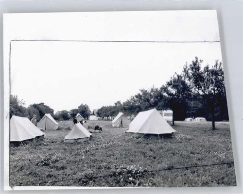 Kappeln Foto mit Negativ, Campingplatz