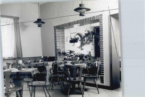 Tarp Foto mit Negativ, Café Lorenzen