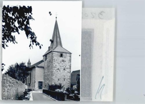 Emmerke Foto mit Negativ, Kirche