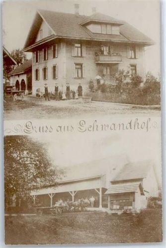 Hinterhornbach Kreisführer Versammlung Schwandhof dat. 1911
