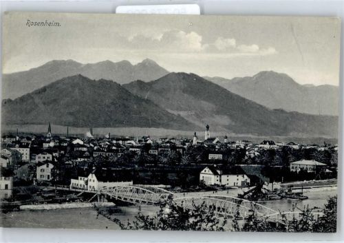 Rosenheim Gebirgspanorama, Brücke