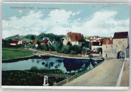 Grafenwöhr Stadtweiher, Siedlung
