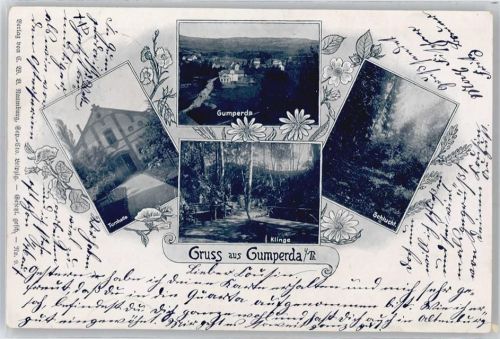 Gumperda Turnhalle, Schlucht, Klinge