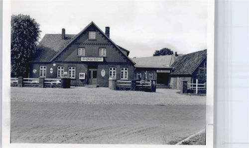 Wulmstorf Gasthaus Peters, Foto mit Negativ