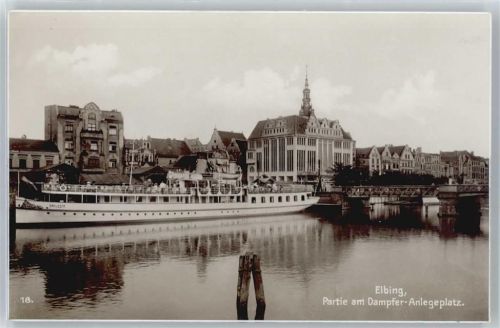 Elbing Dampfer-Anlegestelle