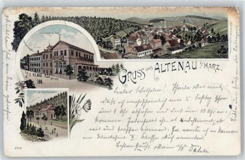 Altenau Gesamtansicht, Hotel Rammelsberger Hof, Villa Rammelsberg