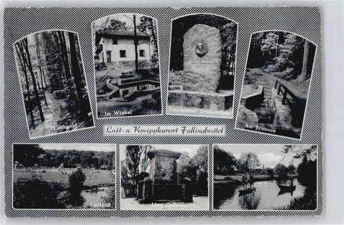 Fallingbostel Löns-Gedenkstein, Am Brunnen, Freudenthal-Gedenkstein, Im Winkel, Liethwald, Schwimmbad